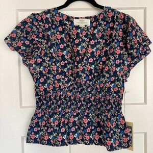 Trovata Birds of Paradis Paloma Blouse Floral Large